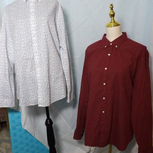 Men's Ferfect Two (2) XL Long Sleeve Shirts - Picture 1 of 7